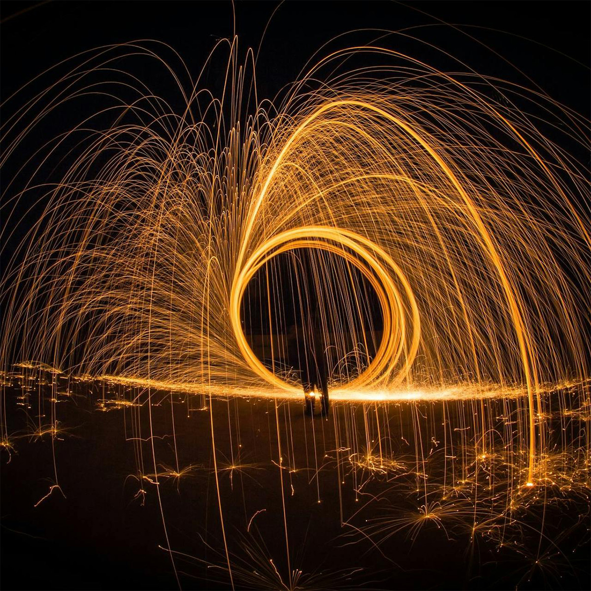 Sparkler Motion Photography